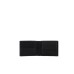 Emporio Armani Portafoglio nero rigenerata stampa saffiano