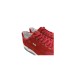 Cesare Paciotti 4US Sneakers rossa in pelle scamosciata e tela da uomo