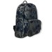 Emporio Armani Zaino in jacquard camoufalge Blu Navy/Black