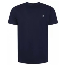 Peuterey T-shirt Blu da Uomo con logo nella parte anteriore