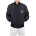 Versace Jeans Couture Giubbotto con stampa Logo Couture reversibile Nero