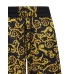 Versace Jeans Couture Pantaloncini neri con stampa Couture all over
