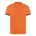 K-Way Polo arancione Vincent in piquet di cotone stretch