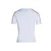 Chiara Ferragni T-shirt a manica corta Bianca con banda rosa logata EYE STAR