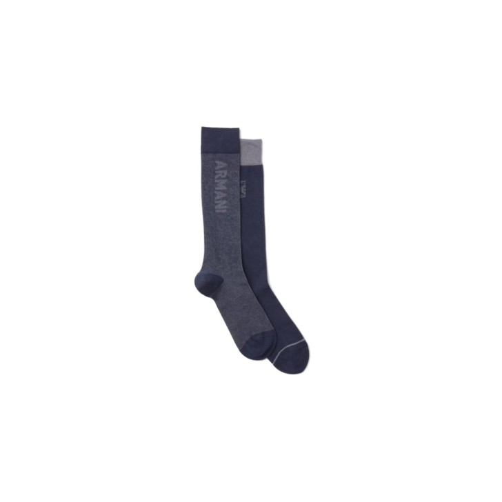 Emporio Armani Man SOCKS SET ANTRACITE RGH/MARINE