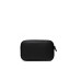 Emporio Armani Mini Borsa Nera con tracolla in nastro regolabile, estraibile con logo lettering All Over