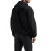 EMPORIO ARMANI BLOUSON JACKET BLACK CON LOGO LETTERING ALL OVER E CAPPUCCIO 
