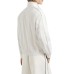 EMPORIO ARMANI BLOUSON JACKET WHITE CON BANDE CON LOGO LETTERING TONO SU TONO	