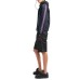 EMPORIO ARMANI BLOUSON JACKET BLU NAVY CON BANDE VIOLA CON LOGO LETTERING