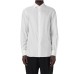 EMPORIO ARMANI SHIRT WHITE CON LOGO LETTERING ALL OVER TONO SU TONO	