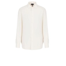 EMPORIO ARMANI SHIRT IN COTONE A MANICA LUNGA 