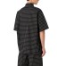 EMPORIO ARMANI SHIRT OVER FIT A MANICA CORTA NERA CON LOGO AQUILA ALL OVER