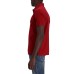 EMPORIO ARMANI POLO SHIRT ROSSA A MANICA CORTA CON LOGO EA E AQUILA RICAMATO 
