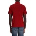EMPORIO ARMANI POLO SHIRT ROSSA A MANICA CORTA CON LOGO EA E AQUILA RICAMATO 