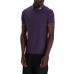 EMPORIO ARMANI POLO SHIRT IN COTONE VIOLA A MANICA CORTA	