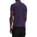 EMPORIO ARMANI POLO SHIRT IN COTONE VIOLA A MANICA CORTA	