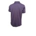 EMPORIO ARMANI POLO SHIRT VIOLA A MANICA CORTA CON LOGO LETTERING ALL OVER TONO SU TONO	
