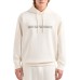 EMPORIO ARMANI SWEATSHIRT CON CAPPUCCIO E LOGO LETTERING	