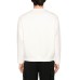 EMPORIO ARMANI SWEATSHIRT IN COTONE CON MAXI LOGO AQUILA TONO SU TONO 