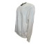 EMPORIO ARMANI SWEATSHIRT IN COTONE A GIROCOLLO CON MAXI LOGO LETTERING TONO SU TONO 