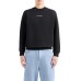 EMPORIO ARMANI SWEATSHIRT BLACK CON LOGO LETTERING