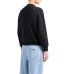 EMPORIO ARMANI SWEATSHIRT BLACK CON LOGO LETTERING