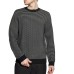 EMPORIO ARMANI PULLOVER BLACK CON LOGO LETTERING ALL OVER