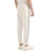 EMPORIO ARMANI TROUSER JOGGER CON BANDE CON LOGO LETTERING TONO SU TONO	