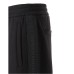 EMPORIO ARMANI TROUSER JOGGER BLACK CON BANDE CON LOGO LETTERING TONO SU TONO	