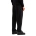 EMPORIO ARMANI TROUSER JOGGER IN COTONE BLACK 
