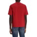EMPORIO ARMANI T-SHIRT A MANICA CORTA ROSSA CON MAXI LOGO AQUILA 