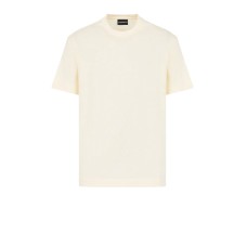EMPORIO ARMANI T-SHIRT A MANICA CORTA CON LOGO LETTERING ALL OVER	