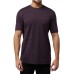 EMPORIO ARMANI T-SHIRT A MANICA CORTA VIOLA CON LOGO LETTERING ALL OVER	