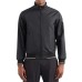 Ea7 Emporio Armani giubbotto nero con logo oro 
