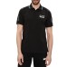 EA7 EMPORIO ARMANI POLO NERA CON LOGO 
