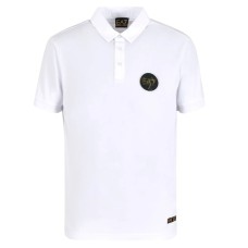 EA7 EMPORIO ARMANI POLO BIANCA CON LOGO 