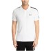 EA7 EMPORIO ARMANI POLO BIANCA CON BANDE 