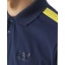 EA7 EMPORIO ARMANI POLO BLU CON BANDE LOGATE 