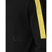 EA7 Emporio Armani felpa nera da Uomo con bande logate 