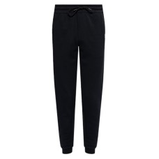 EA7 Emporio Armani pantalone di tuta nero con logo blu 