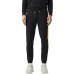 EA7 Emporio Armani pantalone di tuta nero con bande logate 