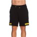 EA7 EMPORIO ARMANI PANTALONCINO NERO CON BANDE 