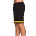 EA7 EMPORIO ARMANI PANTALONCINO NERO CON BANDE 