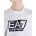 EA7 EMPORIO ARMANI T-SHIRT BIANCA CON LOGO NERO