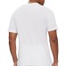 EA7 EMPORIO ARMANI T-SHIRT BIANCA CON STAMPA 