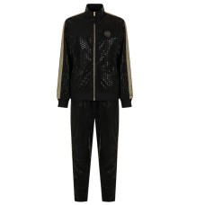 EA7 EMPORIO ARMANI TUTA COMPLETA DA UOMO CON STAMPA ALL OVER 