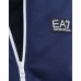 EA7 EMPORIO ARMANI TUTA COMPLETA BLU CON ZIP 