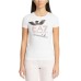 EA7 Emporio Armani t-shirt da donna bianca 