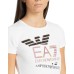 EA7 Emporio Armani t-shirt da donna bianca 