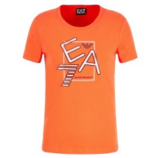 EA7 Emporio Armani t-shirt da Donna arancione 